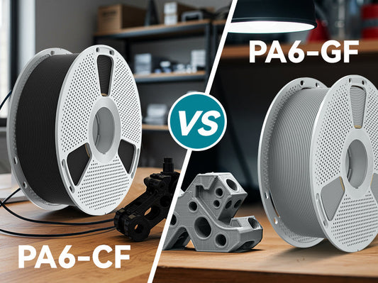 SUNLU PA6-GF vs. PA6-CF: The Ultimate Comparison for High-Performance 3D Printing Filaments