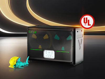 SUNLU FilaDryer S4 Renews UL Safety Certification — A Secure and Reliable 3D Printing Filament Drying Solution
