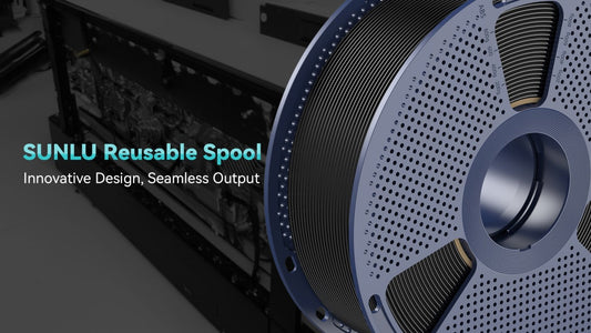 SUNLU Third-Generation Reusable Spool: A New Choice for Eco-Friendly, Durable, and Efficient Filament Management