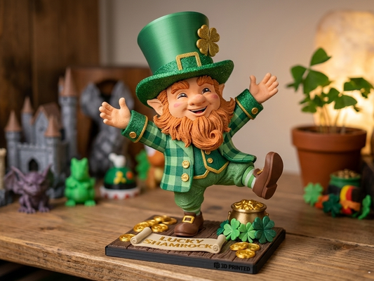 Green, Glow, and Layer Lines: Merging St. Patrick's Day Magic with 3D Printing
