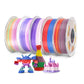 SUNLU PLA, PLA Plus, Rainbow Filament 1KG*5 Rolls Combo