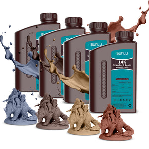 14K Standard Resin 1000G*4 Bottles Combo