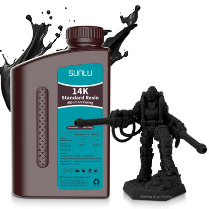 [MOQ: 6 Bottles] 14K Standard Resin 1000G