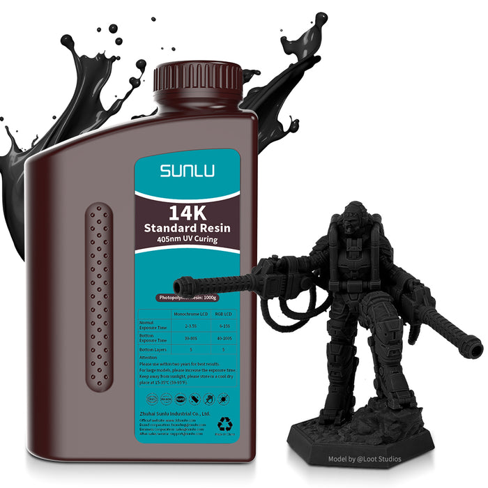 [MOQ: 6 Bottles] 14K Standard Resin 1000G