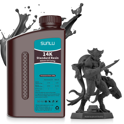 [MOQ: 6 Bottles] 14K Standard Resin 1000G