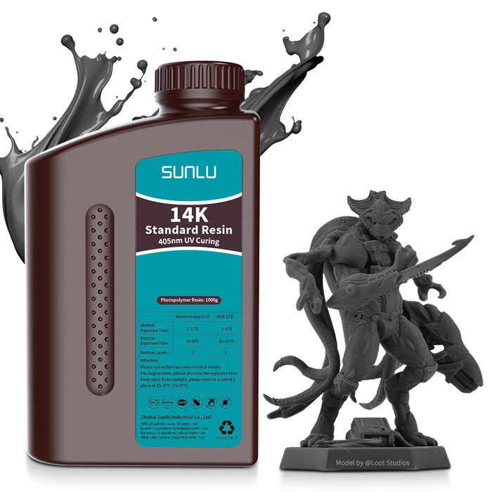 [MOQ: 6 Bottles] 14K Standard Resin 1000G