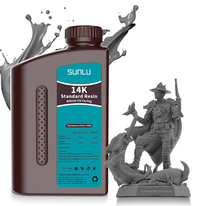 SUNLU Resin Prime Deal – Standard, ABS-Like & UV Resin Collection, Build Your Own Resin Bundle