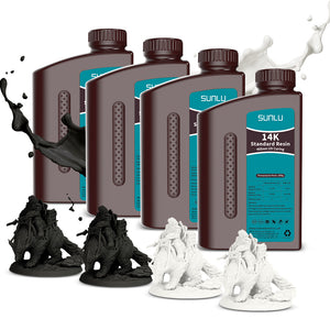 14K Standard Resin 1000G*4 Bottles Combo