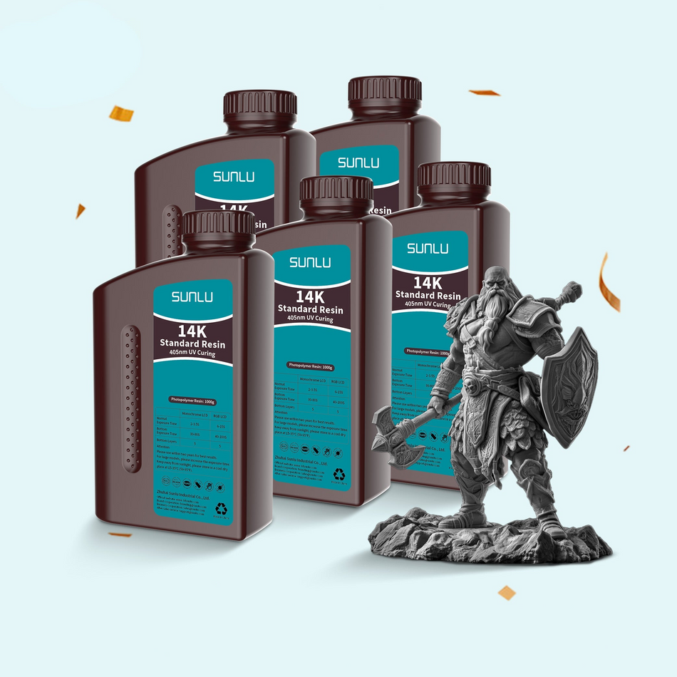 [MOQ: 6 Bottles] 14K Standard Resin 1000G