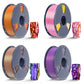 Multi-Color SILK Filament (Dual-Color, Tri-Color) 1KG