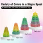 SUNLU PLA, PLA Plus, Rainbow Filament 1KG*5 Rolls Combo