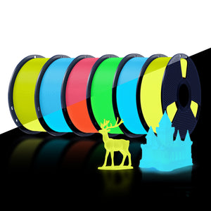[MOQ: 3 Rolls] Glow in The Dark (Luminous) PLA Filament 1KG
