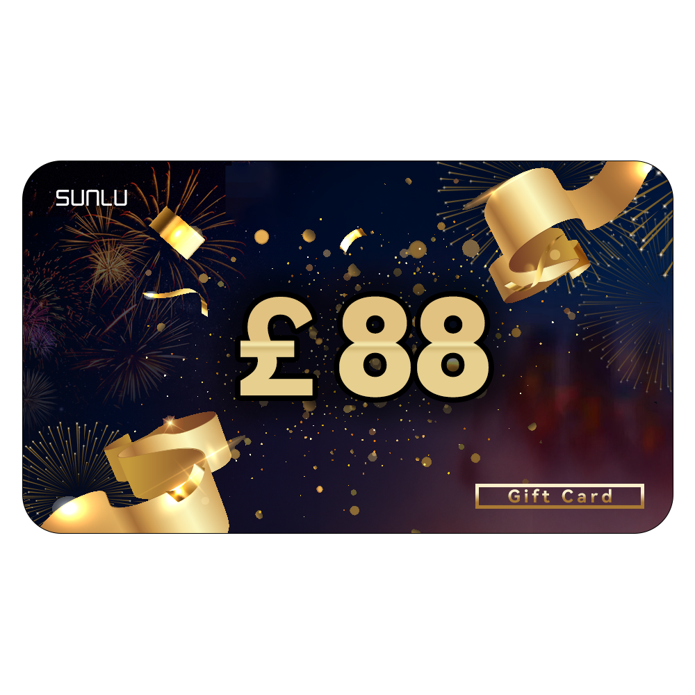 [2% OFF] SUNLU UK Store Gift Card, Auto-discount applied at checkout