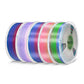 PLA Rainbow and SILK Rainbow 3D Printer Filament 1KG*5 Combo