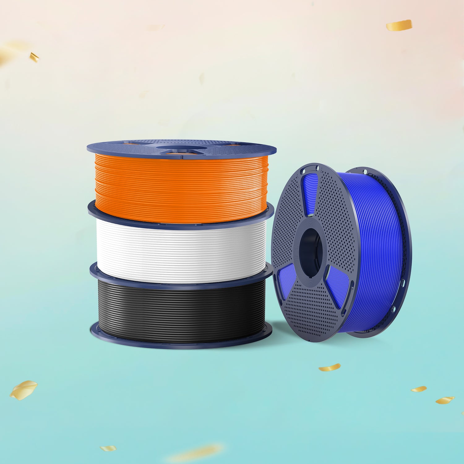 [Min. 3 Rolls] ABS 3D Printer Filament 1KG