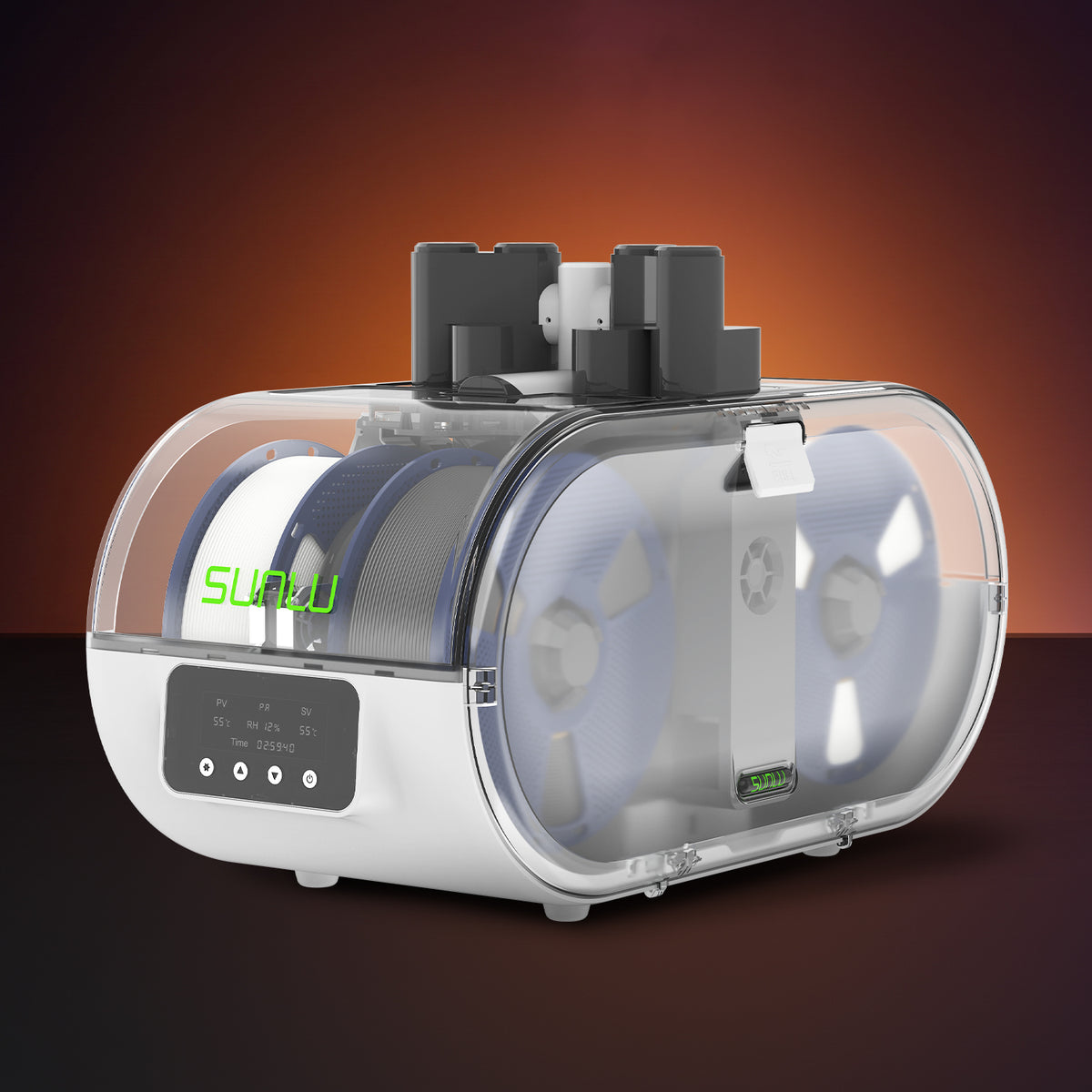 [Coming Soon] SUNLU AMS Lite Heater, AMS Lite Enclosure, Dual-airflow ensures perfect prints.Up to 70°C, supports PLA/PETG/ABS/ASA/PA