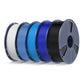 PLA+ 2.0, Upgraded PLA+(PLA Plus) 5KG Filament Bundle, 1KG per Roll, 5 Packs Bundle