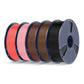 PETG 5KG Filament Bundle, 1KG per Roll, 5 Packs Bundle