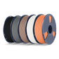 SUNLU 5KG Filament Bundle Collection: PLA, PLA+, PLA Meta, PLA Mattte, PETG, Rainbow , 1KG per Roll, 5 Packs Bundle