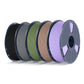 SUNLU 5KG Filament Bundle Collection: PLA, PLA+, PLA Meta, PLA Mattte, PETG, Rainbow , 1KG per Roll, 5 Packs Bundle