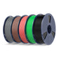 High Speed PLA (HSPLA) 5KG Filament Bundle, 1KG per Roll, 5 Packs Bundle