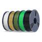 PLA+ 2.0, Upgraded PLA+(PLA Plus) 5KG Filament Bundle, 1KG per Roll, 5 Packs Bundle
