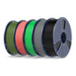 High Speed PLA (HSPLA) 5KG Filament Bundle, 1KG per Roll, 5 Packs Bundle