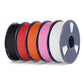 PLA Matte 5KG Filament Bundle, 1KG per Roll, 5 Packs Bundle