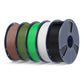 High Speed PLA (HSPLA) 5KG Filament Bundle, 1KG per Roll, 5 Packs Bundle