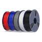 PLA+ 2.0, Upgraded PLA+(PLA Plus) 5KG Filament Bundle, 1KG per Roll, 5 Packs Bundle