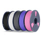 PLA Matte 5KG Filament Bundle, 1KG per Roll, 5 Packs Bundle