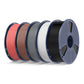 High Speed PLA (HSPLA) 5KG Filament Bundle, 1KG per Roll, 5 Packs Bundle