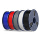 High Speed PLA (HSPLA) 5KG Filament Bundle, 1KG per Roll, 5 Packs Bundle