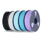 SUNLU 5KG Filament Bundle Collection: PLA, PLA+, PLA Meta, PLA Mattte, PETG, Rainbow , 1KG per Roll, 5 Packs Bundle