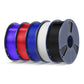 PETG 5KG Filament Bundle, 1KG per Roll, 5 Packs Bundle