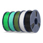 High Speed PLA (HSPLA) 5KG Filament Bundle, 1KG per Roll, 5 Packs Bundle
