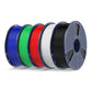 High Speed PLA (HSPLA) 5KG Filament Bundle, 1KG per Roll, 5 Packs Bundle