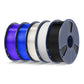 PETG 5KG Filament Bundle, 1KG per Roll, 5 Packs Bundle