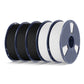 PLA Matte 5KG Filament Bundle, 1KG per Roll, 5 Packs Bundle