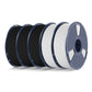 SUNLU 5KG Filament Bundle Collection: PLA, PLA+, PLA Meta, PLA Mattte, PETG, Rainbow , 1KG per Roll, 5 Packs Bundle