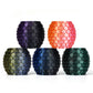 Multi-Color SILK 5KG Filament Bundle, 1KG per Roll, 5 Packs Bundle
