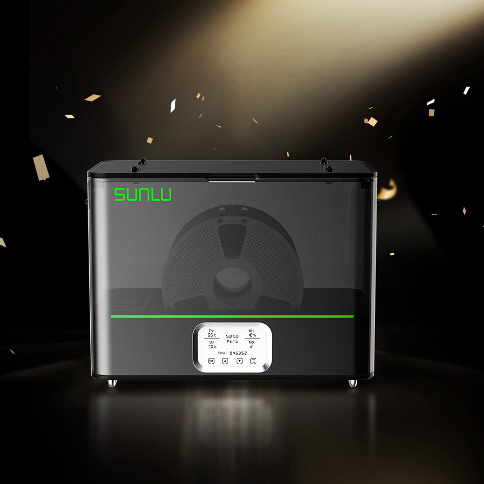 SUNLU FilaDryer E2, Up to 110℃, Professional Drying and Annealing, Born for Engineering 3D Printing Filaments