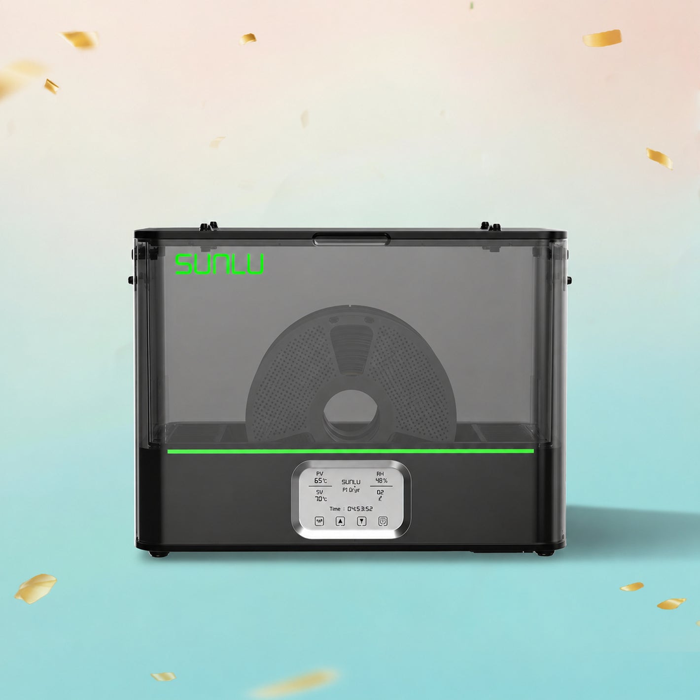 [20% OFF] SUNLU FilaDryer E2, Up to 110℃, Professional Drying and Annealing, Born for Engineering 3D Printing Filaments