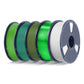 SUNLU 5KG Filament Bundle Collection: PLA, PLA+, PLA Meta, PLA Mattte, PETG, Rainbow , 1KG per Roll, 5 Packs Bundle