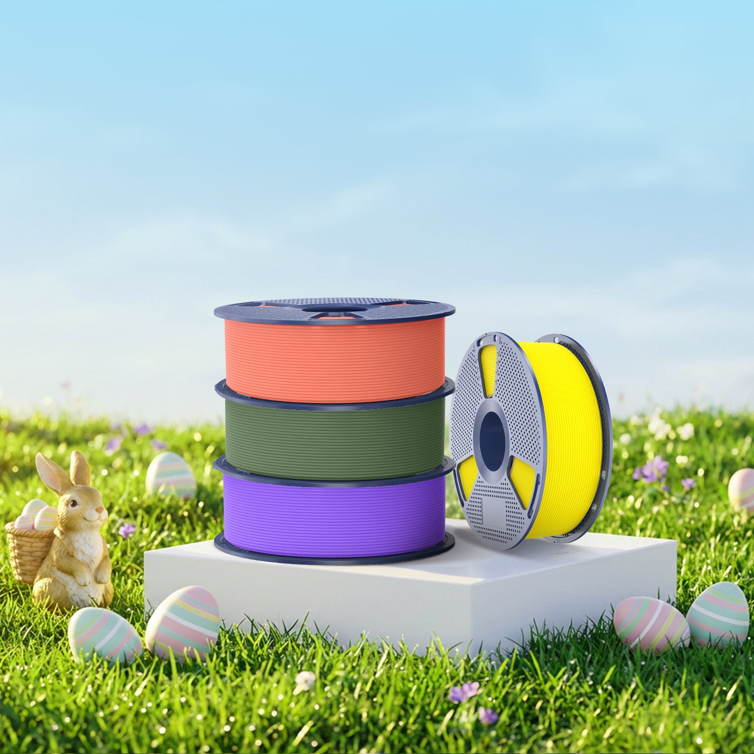 [MOQ: 3 Rolls] High Speed Matte PETG 3D Printer Filament 1KG