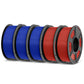HSPLA(High Speed PLA) Filament 1KG*5 Spools Combo