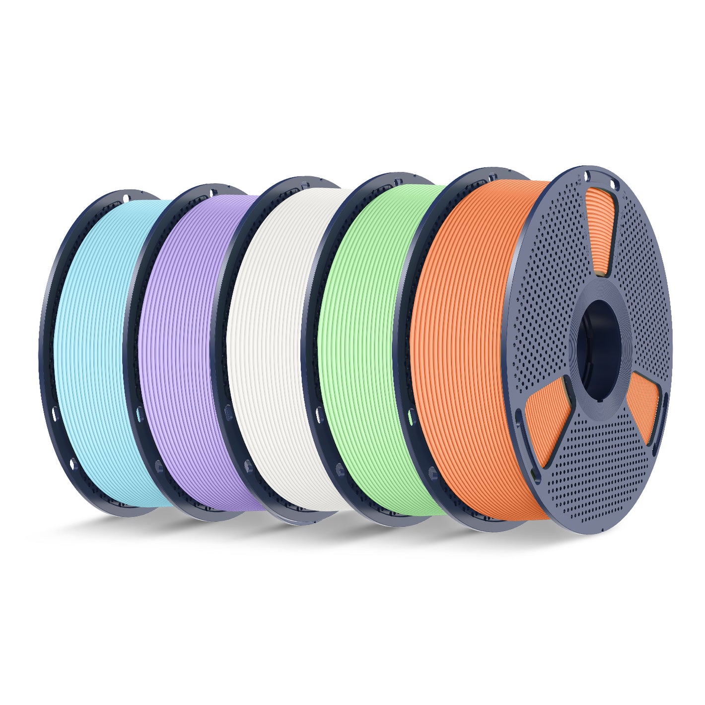 PLA Meta 5KG Filament Bundle, 1KG per Roll, 5 Packs Bundle