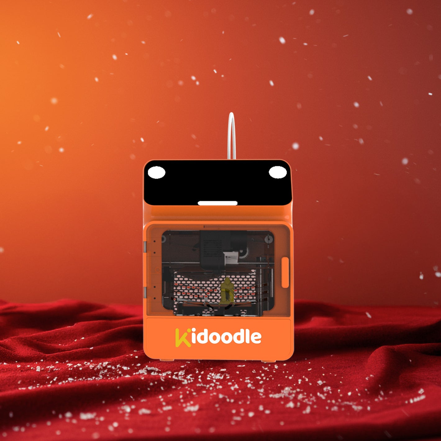 Kidoodle MiniBox A1: 3D Printer for Kids, Unleash Creativity with Kidoodle, 600mm/s High Speed, AutoLiv/Design Safe for Kids/5" Touch Screen, Wi-Fi/App Control, Easy to Install at Home/School