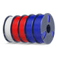 High Speed PLA (HSPLA) 5KG Filament Bundle, 1KG per Roll, 5 Packs Bundle