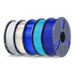 PETG 5KG Filament Bundle, 1KG per Roll, 5 Packs Bundle